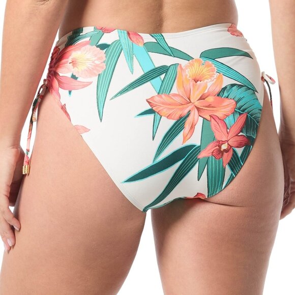 Coco Reef Inspire High Waist Swim Bottoms - Island Flora - Picture 2 of 3